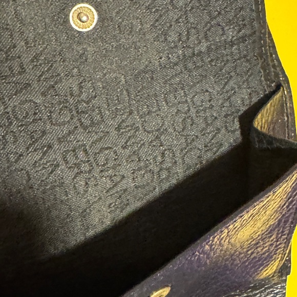 Versace Black Leather bifold wallet - Picture 11 of 15